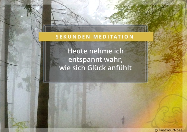 Im Alltag GlÃ¼ck sammeln