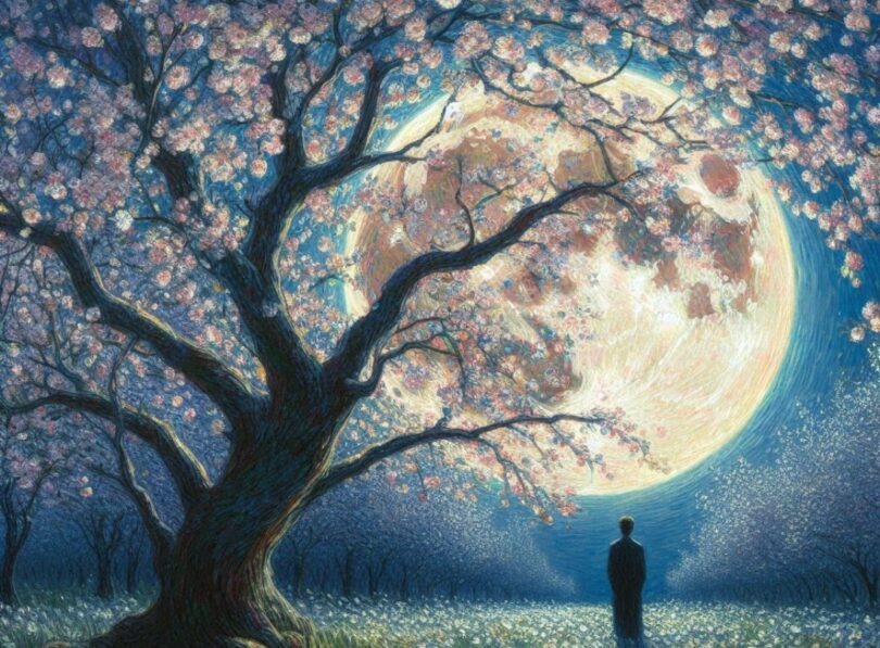 Alleinsein im Vollmond – nur mein Schatten geht mit mir