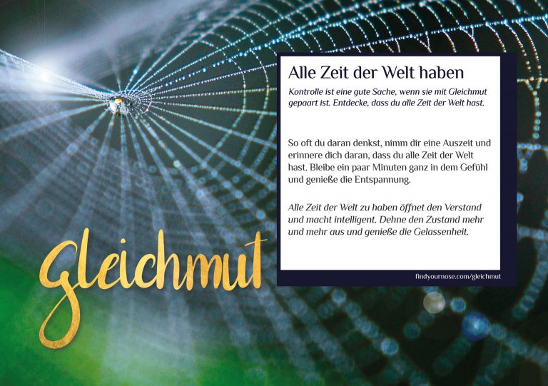 Zuhause meditieren – den Tag in Gleichmut verbringen