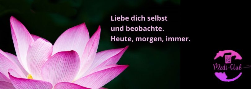 Wochenmeditation über Selbstliebe im FindYourNose Medi-Club