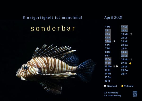 Jahreskalender 2021