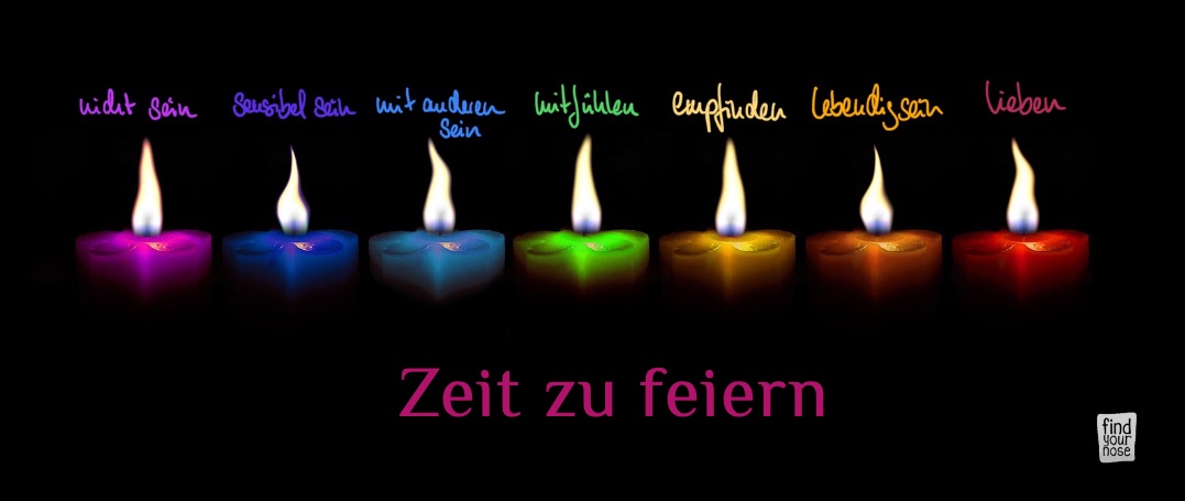 Zeit zu feiern mit Meditationen von FindYourNose