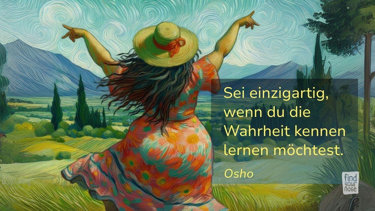 Wahrheit kommt zu Individuen - Osho Zitat