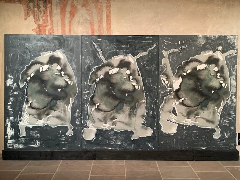 Trauma Corona – Gemälde von Beth Hannsz