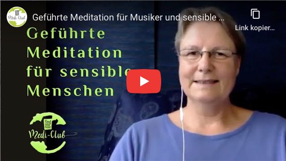 Meditation für empfindsame Menschen