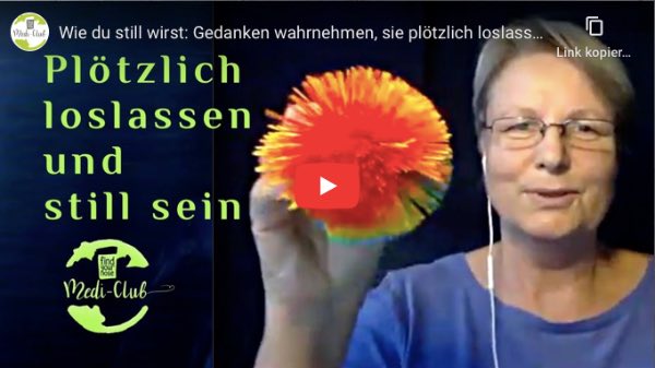 Wie du still wirst: Gedanken wahrnehmen, sie plötzlich loslassen, entspannen | Geführte Meditation