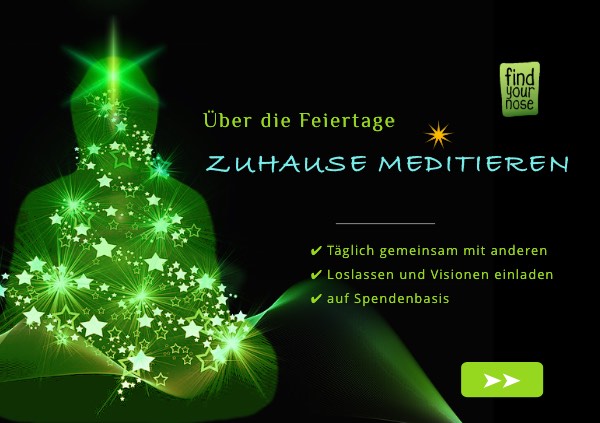 Ãber die Weihnachtsfeiertage meditieren