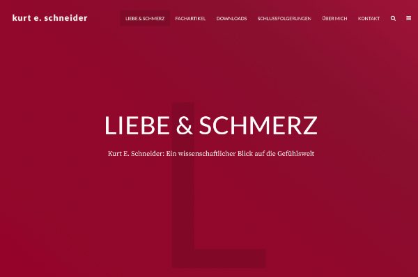 Liebe und Schmerz â ein wissenschaftlicher Blick