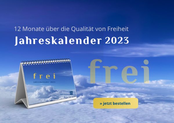 Jahreskalender 2023 'FREI' von FindYourNose