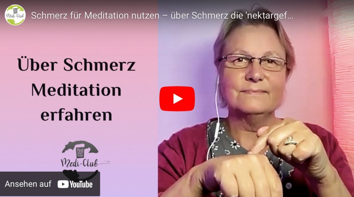 Ãber Schmerz Meditation vertiefen